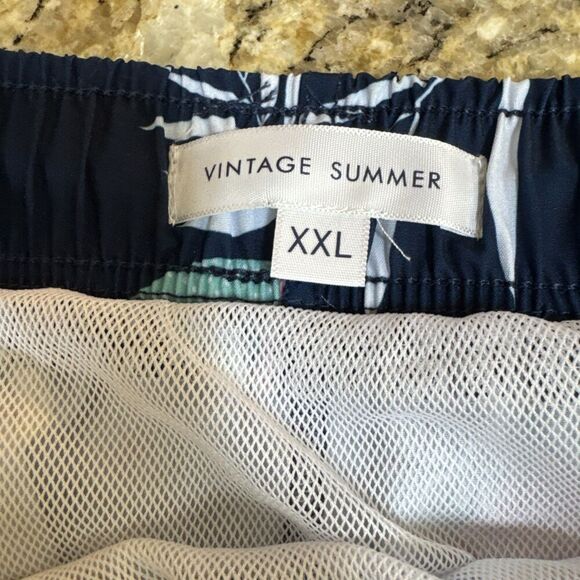 Vintage Summer Men’s TROPICAL Volley Swimsuit XXL - Picture 3 of 7